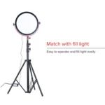 TRIOPO 2.8m Height Professional Photography Metal Lighting Stand Holder for Studio Flash Light - Image 3
