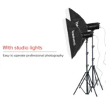 TRIOPO 2.8m Height Professional Photography Metal Lighting Stand Holder for Studio Flash Light - Image 4