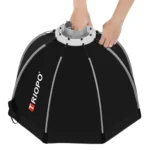 TRIOPO K65 65cm Speedlite Flash Octagon Parabolic Softbox Bowens Mount Diffuser for Speedlite - Image 2