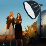 TRIOPO KS90 90cm Dome Speedlite Flash Octagon Parabolic Softbox Diffuser with Bracket Mount Handle for Speedlite - Image 14