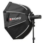 TRIOPO KX65 65cm Dome Speedlite Flash Octagon Parabolic Softbox Diffuser for Speedlite