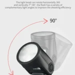 TRIOPO R1 76WS High-Speed 1/8000s TTL Flash Speedlite for Canon / Nikon DSLR Cameras - Image 8