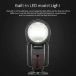 TRIOPO R1 76WS High-Speed 1/8000s TTL Flash Speedlite for Canon / Nikon DSLR Cameras - Image 9