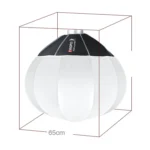 TRIOPO KQ65 65cm Foldable Lantern Softbox SpeedLite Flash Light Foldable Diffuser - Image 2