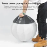 TRIOPO KQ65 65cm Foldable Lantern Softbox SpeedLite Flash Light Foldable Diffuser - Image 3