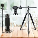 TRIOPO 652 Horizontal Arm Tripod Mount Quick Release Center Column Boom Bracket with Tripod Ball-Head - Image 11