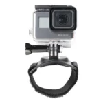 GP278 3 in 1 Hand Wrist Arm Leg Straps 360-degree Rotation Mount for GoPro, Insta360, DJI and Other Action Cameras(Black) - Image 2