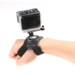 GP278 3 in 1 Hand Wrist Arm Leg Straps 360-degree Rotation Mount for GoPro, Insta360, DJI and Other Action Cameras(Black) - Image 9