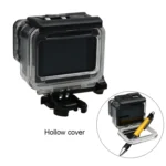 For GoPro HERO6 /5 Waterproof Housing Protective Case + Hollow Back Cover with Buckle Basic Mount & Screw - Image 6