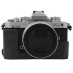 1/4 inch Thread PU Leather Camera Half Case Base for Nikon Z fc - Image 6