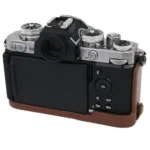 1/4 inch Thread PU Leather Camera Half Case Base for Nikon Z fc - Image 3