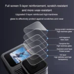 For GoPro HERO13 Black Lens and Front  Back Screen 9H Tempered Glass Film - Image 5