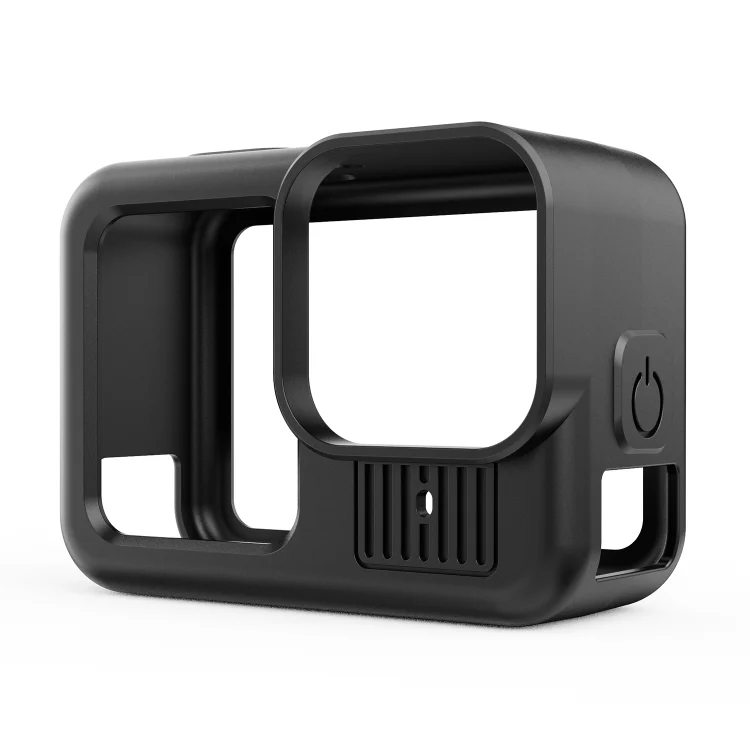 DCA5802B_1.webp For GoPro HERO13 Black Silicone Protective Case Cover with Wrist Strap & Lens Cover - Image 2