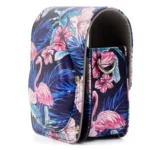 Flamingo Pattern PU Leather Protective Camera Case Bag For FUJIFILM Instax Mini90 Camera - Image 2