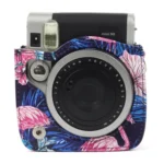 Flamingo Pattern PU Leather Protective Camera Case Bag For FUJIFILM Instax Mini90 Camera - Image 7