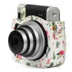 Flamingo Cactus Pattern PU Leather Protective Camera Case Bag For FUJIFILM Instax Mini90 Camera - Image 9