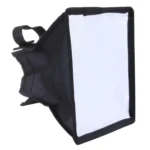 Portable Flash Folding Soft Box, Without Flash Light Holder, Size: 15 x 17 cm(Black + White) - Image 2