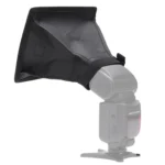 Portable Flash Folding Soft Box, Without Flash Light Holder, Size: 15 x 17 cm(Black + White) - Image 6