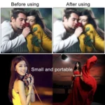 Portable Flash Folding Soft Box, Without Flash Light Holder, Size: 15 x 17 cm(Black + White) - Image 9