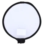 30cm Universal Round Style Flash Folding Soft Box, Without Flash Light Holder(Black + White) - Image 2
