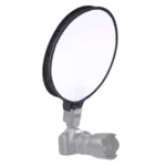 30cm Universal Round Style Flash Folding Soft Box, Without Flash Light Holder(Black + White) - Image 8