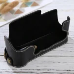 1/4 inch Thread PU Leather Camera Half Case Base for FUJIFILM X-E3 - Image 4