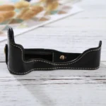 1/4 inch Thread PU Leather Camera Half Case Base for Canon EOS M3 - Image 3