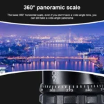 TRIOPO K2508S+B1S Adjustable Portable  Aluminum Alloy Tripod with Ball Head for SLR Camera - Image 6