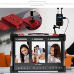 FEELWORLD PS101 Triple 10.1-inch Vertical Dispaly Carry-on Monitor High Brightness 1000nit Portable Protective Case - Image 15