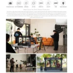 FEELWORLD PS101 Triple 10.1-inch Vertical Dispaly Carry-on Monitor High Brightness 1000nit Portable Protective Case - Image 5