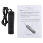 Cuely RR-90 Remote Switch Shutter Release Cord for Fujifilm X-T100 / X-Pro 2 / X-T1 / X-T20 / X-T10 / X30 / X-E2 / X-A10 / X-A3 / X-A2 / X100F / X100T - Image 4