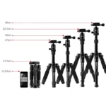 TRIOPO T226 Adjustable Portable  Aluminum Alloy Tripod with D-0 Ball Head for SLR Camera - Image 3