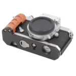 Wooden Hand Grip Arca Quick Release Plate Aluminum Alloy Base for Nikon F / FTn / FT2 / FT3 - Image 6