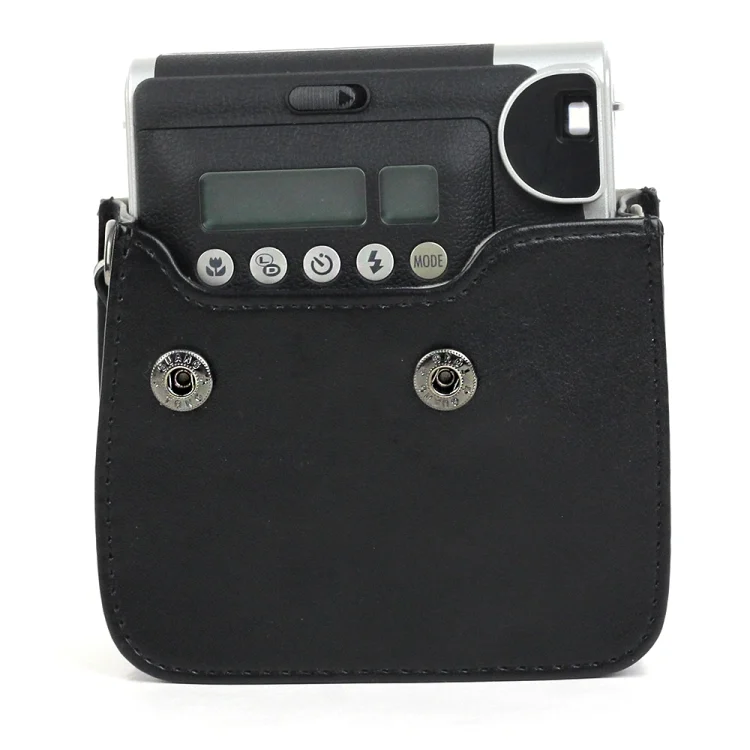 DCA7457B_1.webp PU Leather Camera Protective bag for FUJIFILM Instax Mini 90 Camera, with Adjustable Shoulder Strap - Image 2