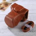Full Body Camera PU Leather Case Bag with Strap for FUJIFILM XT10 / XT20 (16-50mm / 18-55mm Lens)