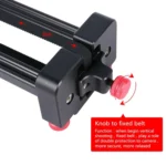 YELANGU YLG0109I 50cm / 100cm (Installs on Tripod) Slide Rail Track for DSLR / SLR Cameras / Video Cameras - Image 10