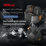 STARTRC VCR Snap-Mag Quick Release Base Mount Adapter For GoPro - Image 4