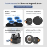 STARTRC VCR Snap-Mag Quick Release Base Mount Adapter For GoPro - Image 7