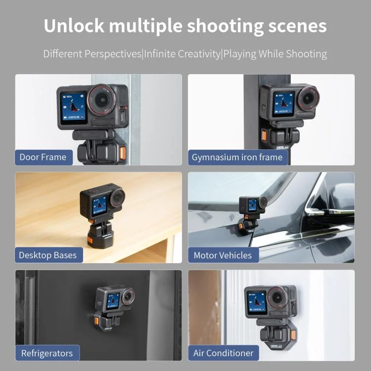 DCA7843B_8.webp STARTRC VCR Snap-Mag Quick Release Base Mount Adapter For GoPro - Image 9