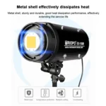 TRIOPO EX-150W Studio Flash Built-in Dissipate Heat System with EX-150III LED Single Light - Image 7