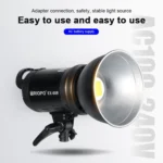 TRIOPO EX-60W Studio Flash Built-in Dissipate Heat System with EX-60III LED Single Light - Image 8