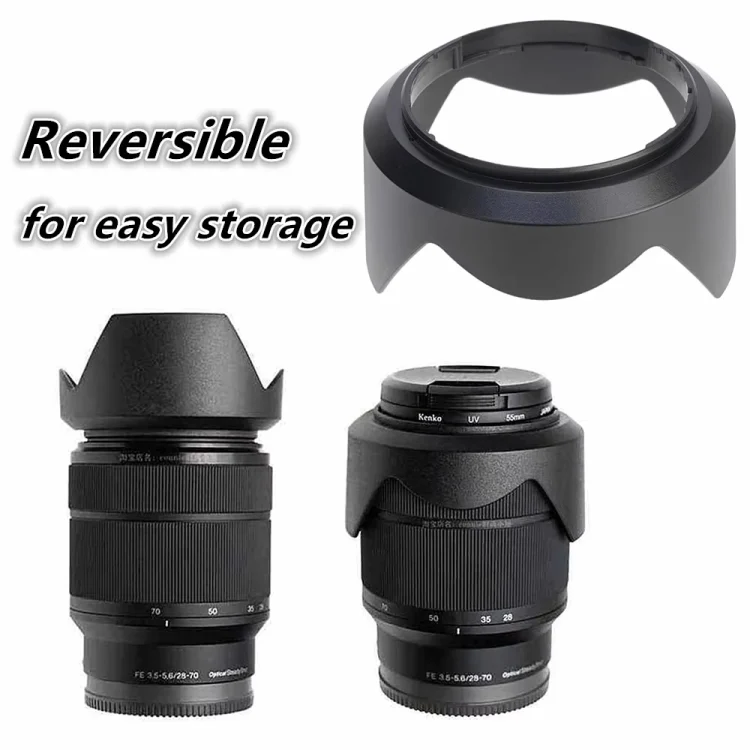 DCA8610_4.webp ALC-SH132 Lens Hood Shade for Sony FE 28-70mm Lens - Image 5