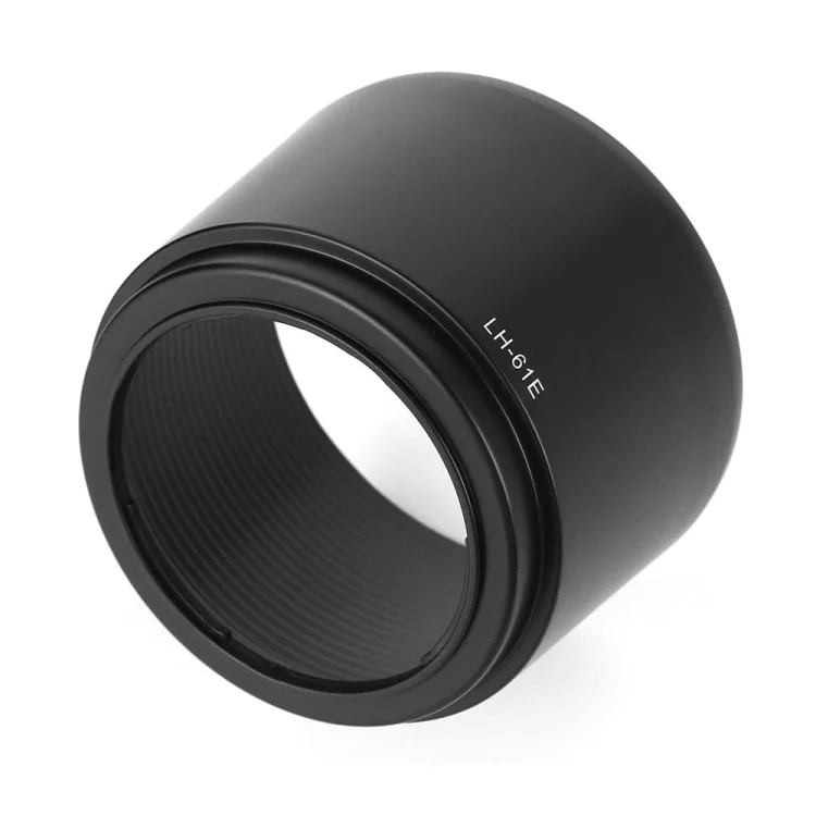 DCA8618_1.webp LH-61E Lens Hood Shade for Olympus ZUIKO DIGITAL ED 75-300mm F4-5.6 / ED 75-300mm F4.8-6.7 Lens - Image 2