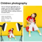 TRIOPO Oubao TTR300W 60x90cm Studio Softbox + 2.8m Tripod Mount + 3x E27 150W Light Bulb Photography Lighting Set - Image 12