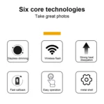 TRIOPO Oubao TTR400W Studio Flash with E27 150W Light Bulb - Image 3