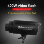 TRIOPO Oubao TTR400W Studio Flash with E27 150W Light Bulb - Image 8