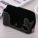 1/4 inch Thread PU Leather Camera Half Case Base for FUJIFILM X-A3 / X-A10 - Image 2