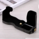 1/4 inch Thread PU Leather Camera Half Case Base for FUJIFILM X-A5 / X-A20 - Image 3