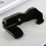 1/4 inch Thread PU Leather Camera Half Case Base for FUJIFILM X-A5 / X-A20 - Image 4