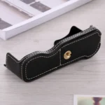 1/4 inch Thread PU Leather Camera Half Case Base for FUJIFILM X-A5 / X-A20 - Image 5